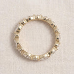 Load image into Gallery viewer, Marquise Round Moissanite Eternity Band
