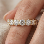Load image into Gallery viewer, Full Eternity Moissanite Stackable Band