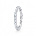 Load image into Gallery viewer, Full Eternity Moissanite Stackable Band